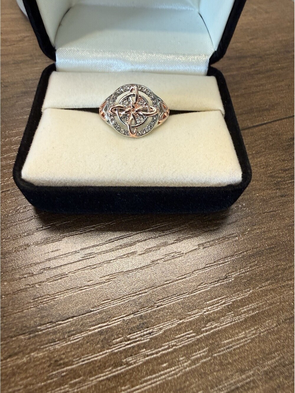 Witches Knot Ring 925 Sterling Silver Size 7 Celtic Knot